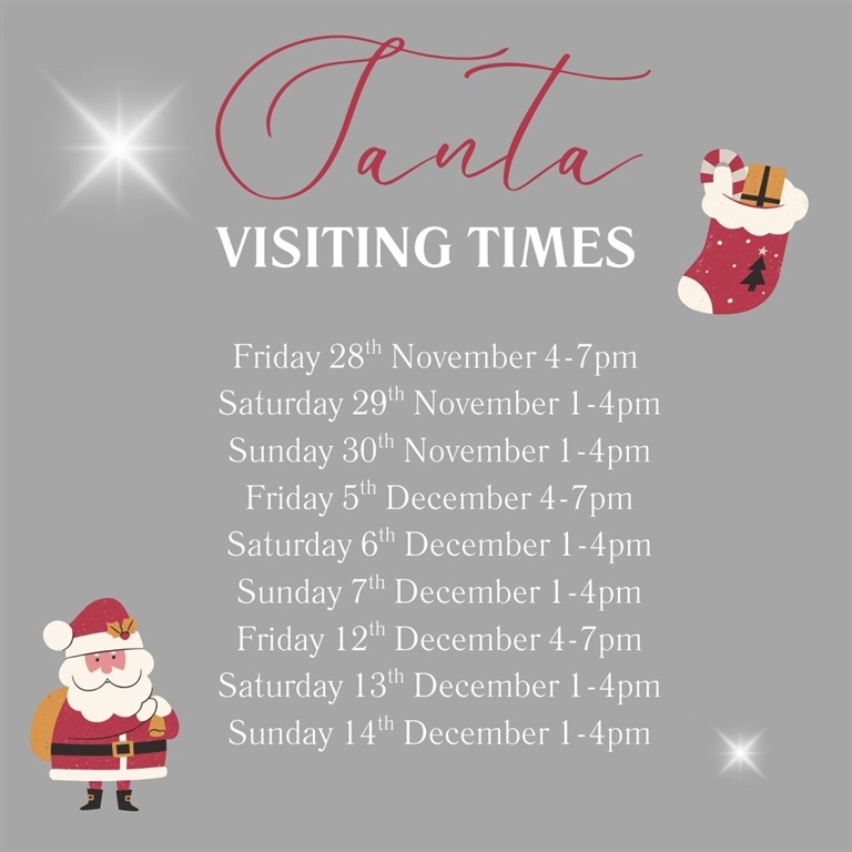 Santa Opening Hours