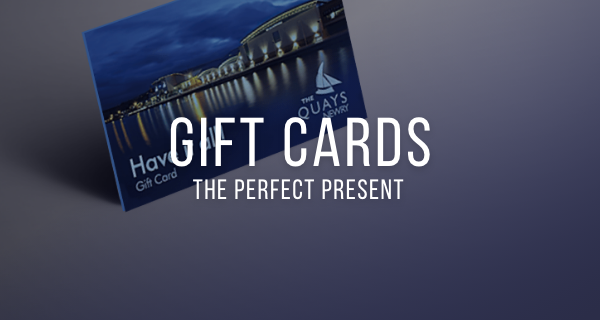 Link to Information on the Quays Giftcards
