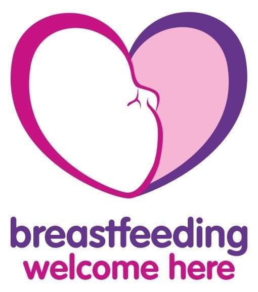 The Quays are now part of the 'Breast Feeding Welcome Here' Initiative!