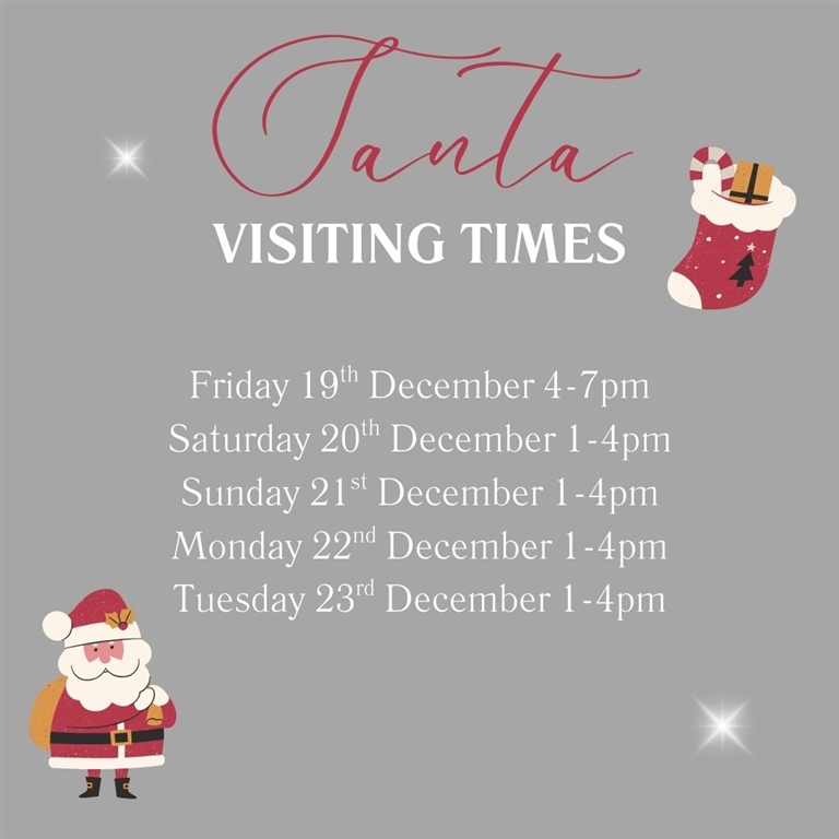 Santa Opening Hours Continued